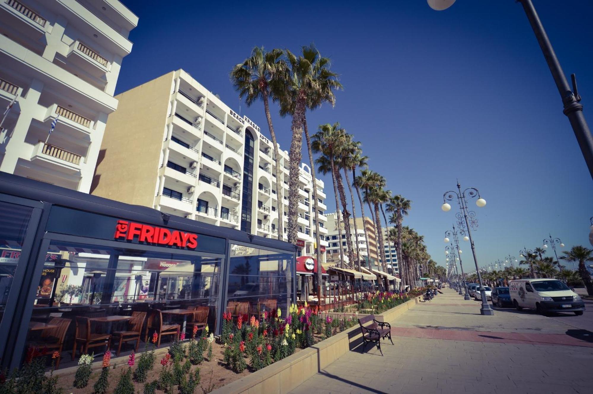 Krasas Beach Apartment Rentals Larnaca Exteriér fotografie